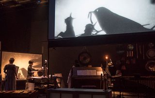 Manual Cinema Frankenstein performance